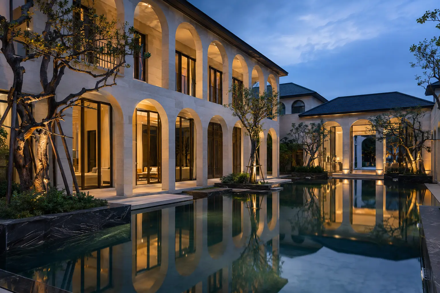 Arcade Private Villa 920 — Công trình chạng vạng — Home6D