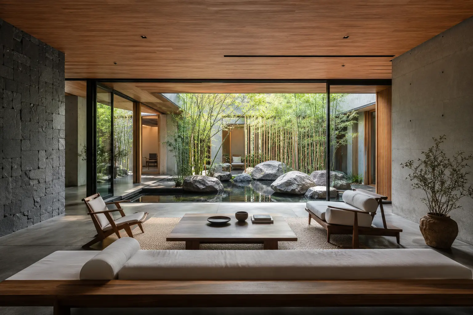 Nhà Vườn Sân Tre 760 — Bếp và phòng ăn — Home6D
