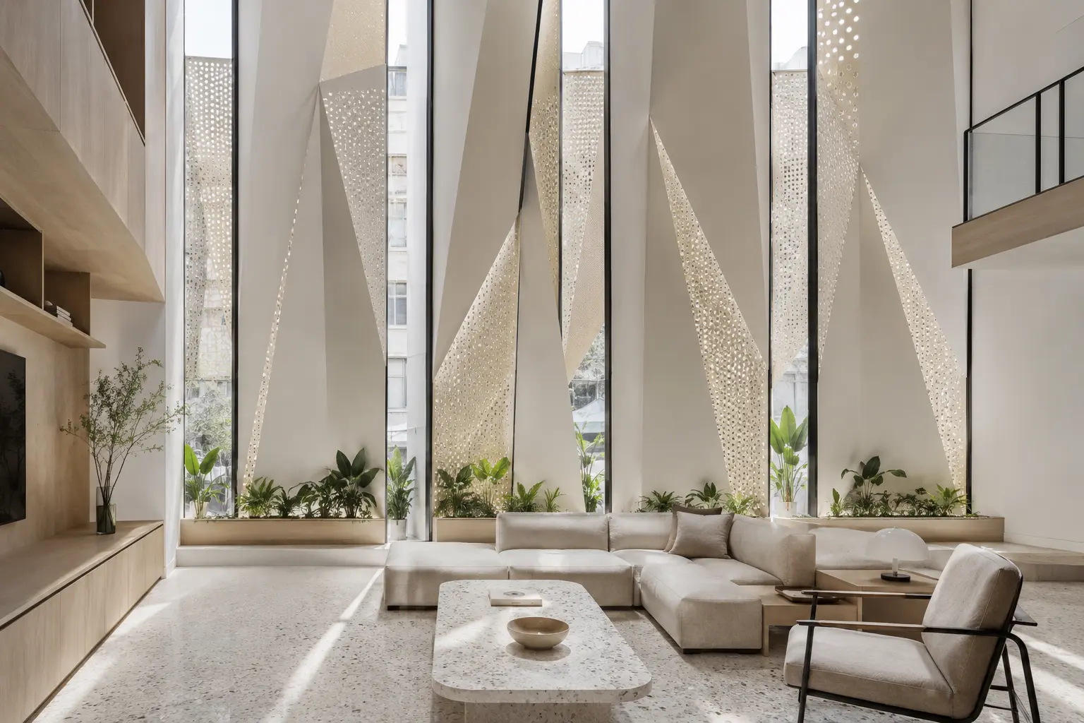 Nhà Mặt Đứng Gấp 360 — Bếp và phòng ăn — Home6D
