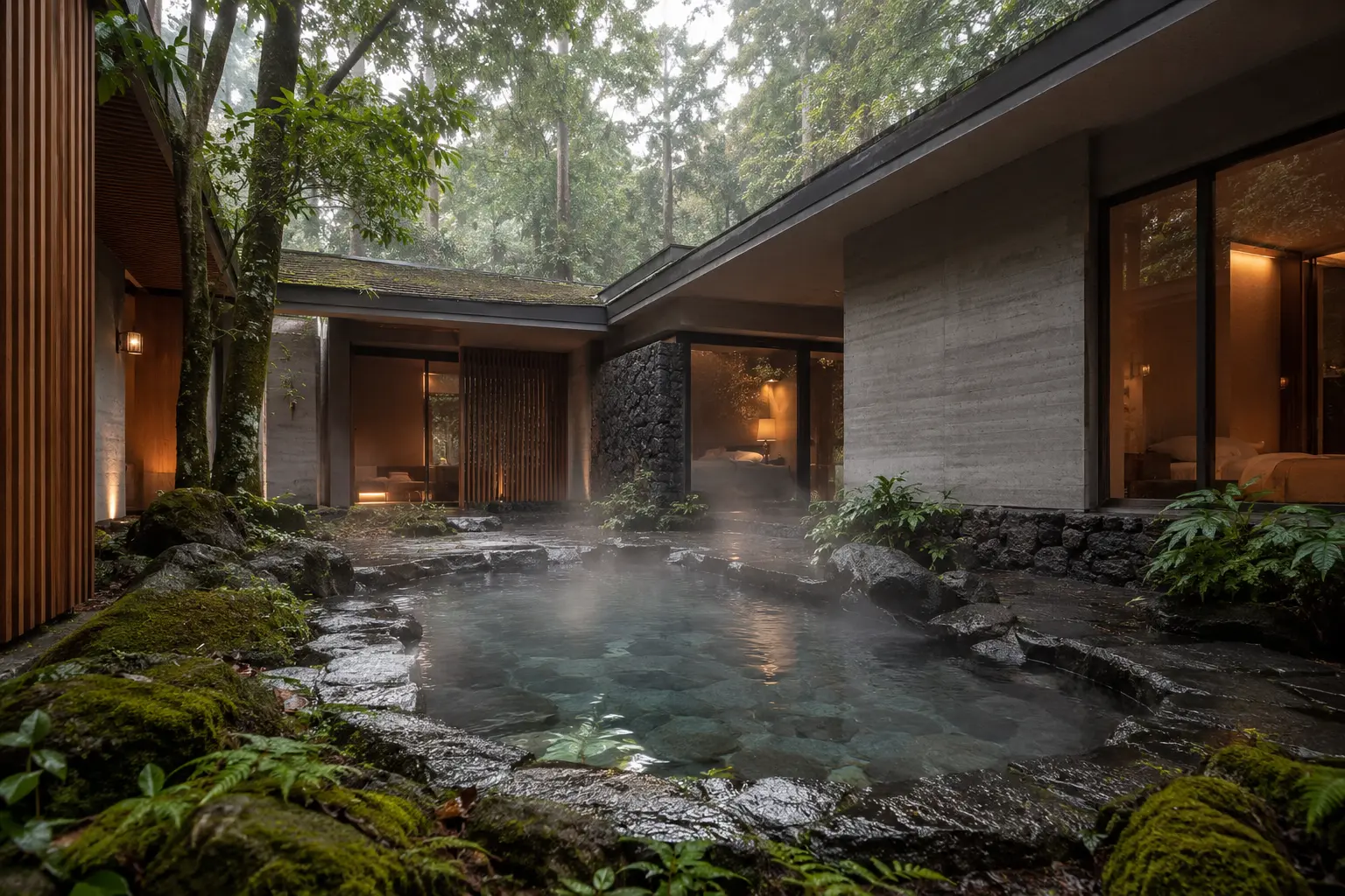 Forest Bathing House 510 — Bếp và phòng ăn — Home6D