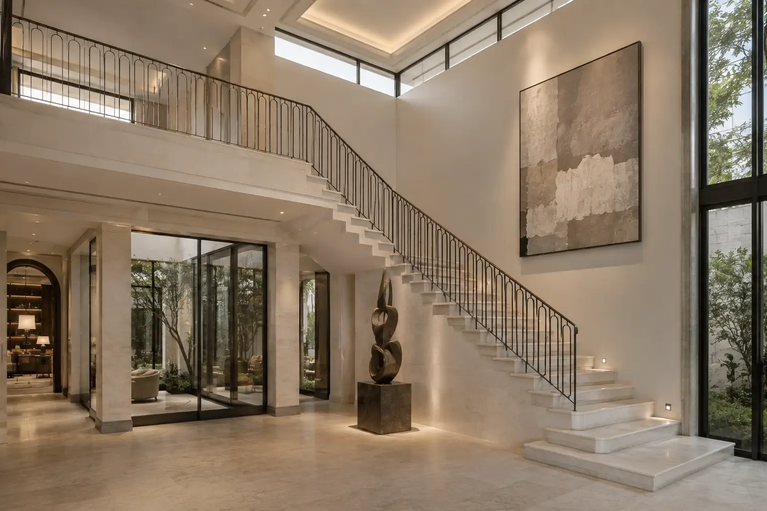 Nhà Trưng Bày 690 — Phòng khách nghi lễ — Home6D