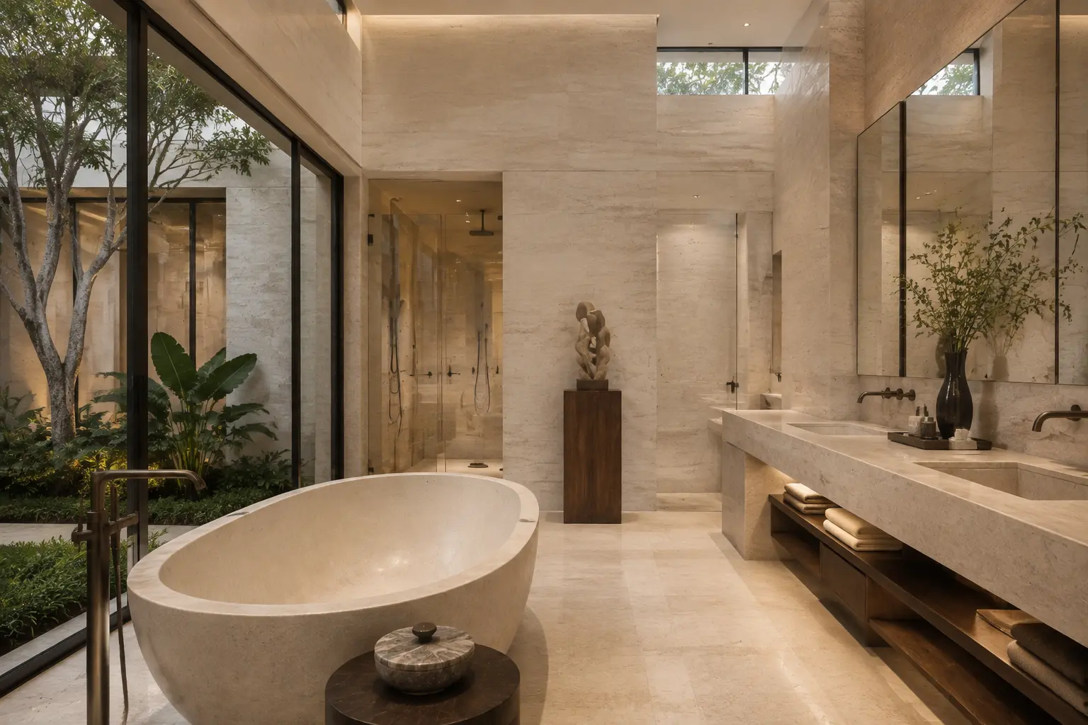 Nhà Trưng Bày 690 — Phòng tắm chính — Home6D