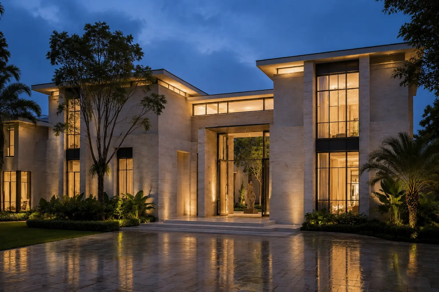 Nhà Trưng Bày 690 — Công trình chạng vạng — Home6D