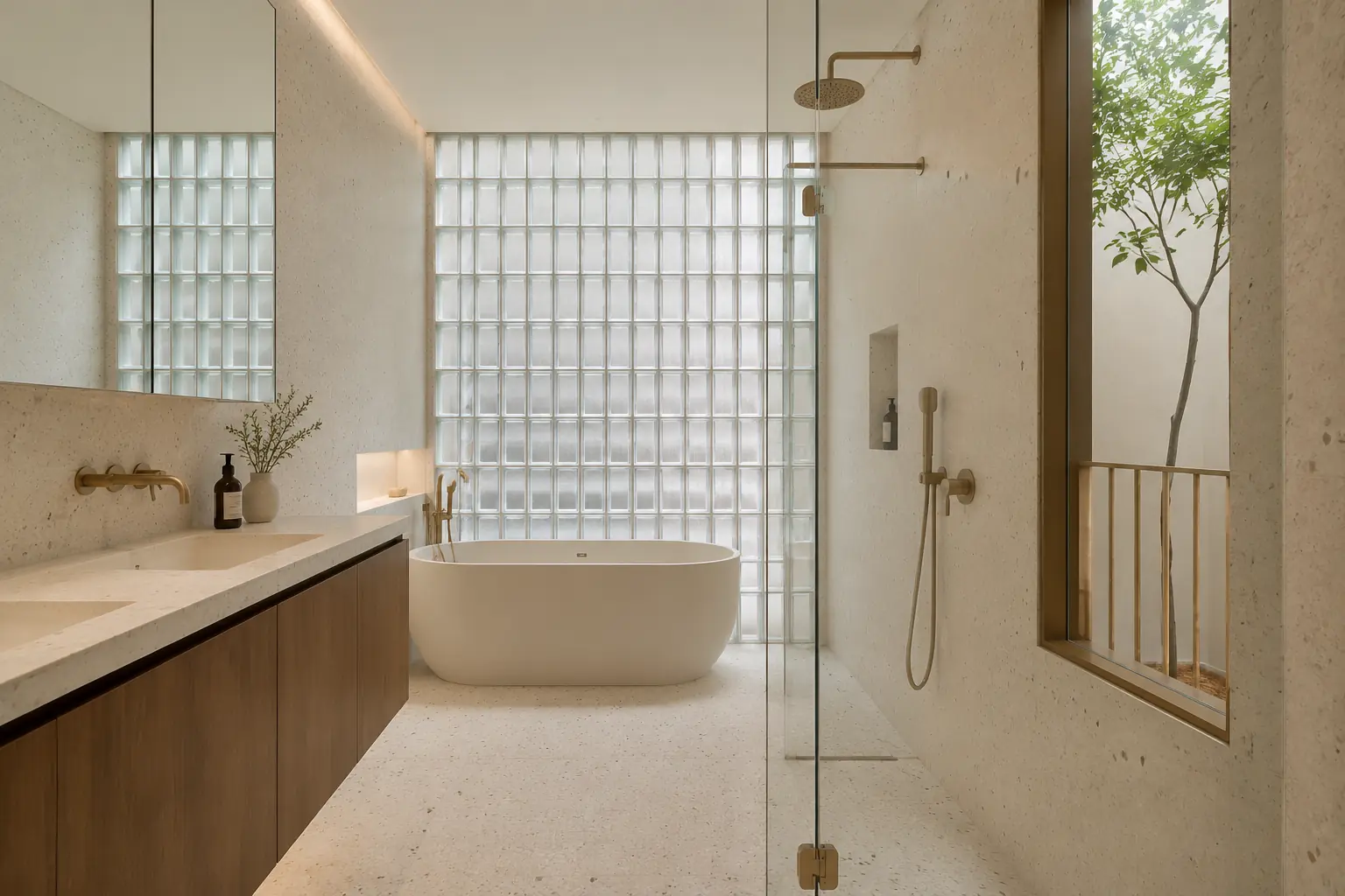 Lightwell Townhouse 300 — Phòng tắm — Home6D