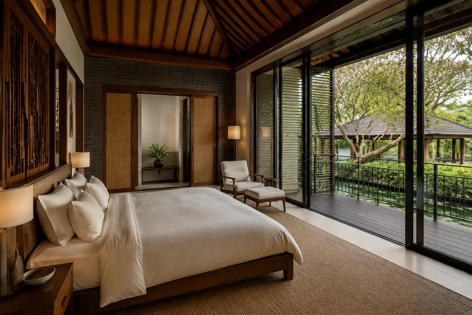 Biệt thự Mặt Nước Hoa Sen 590 — Không gian chuyển tiếp — Home6D
