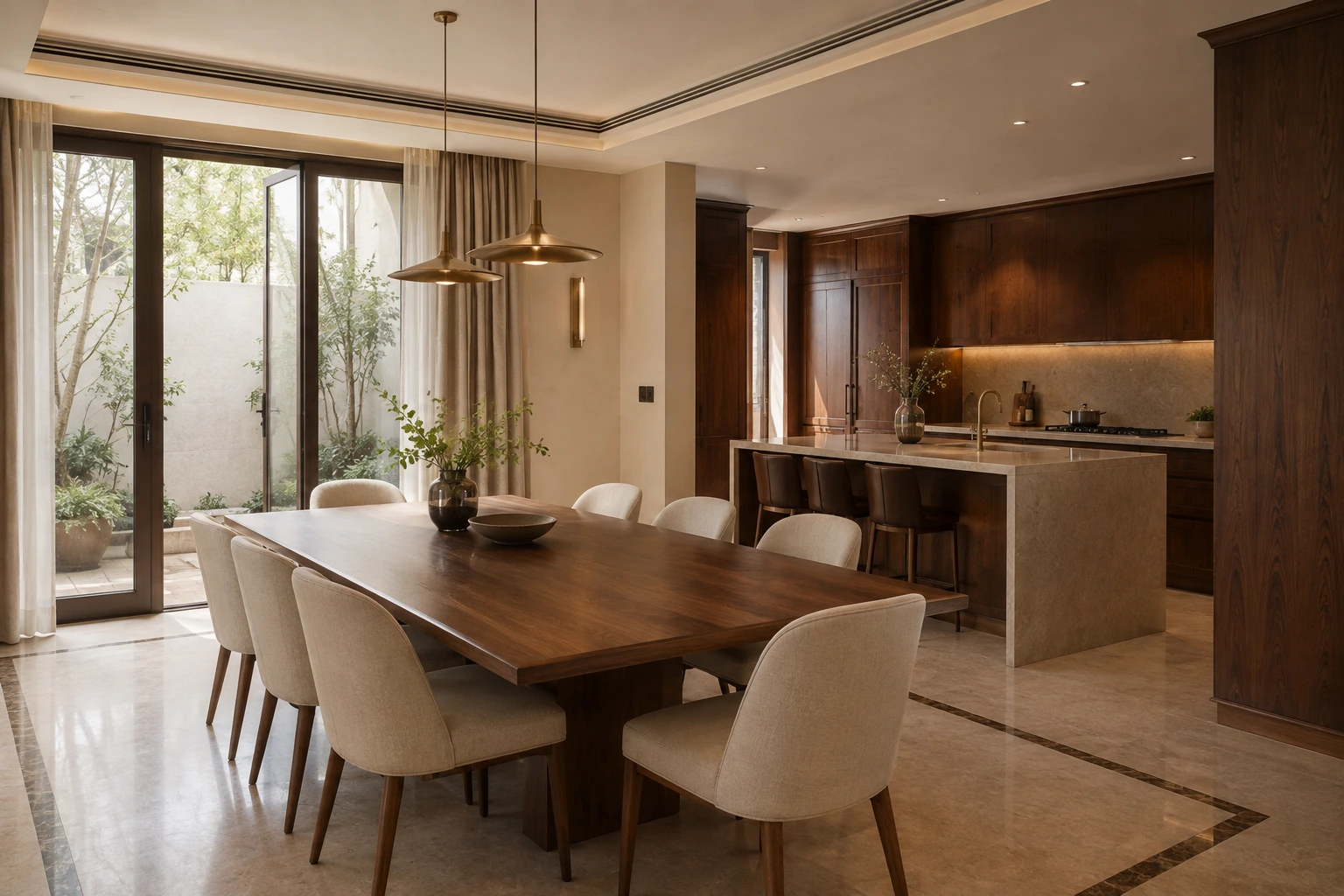 Maison An Phú 460 — Phòng ăn và bếp — Home6D