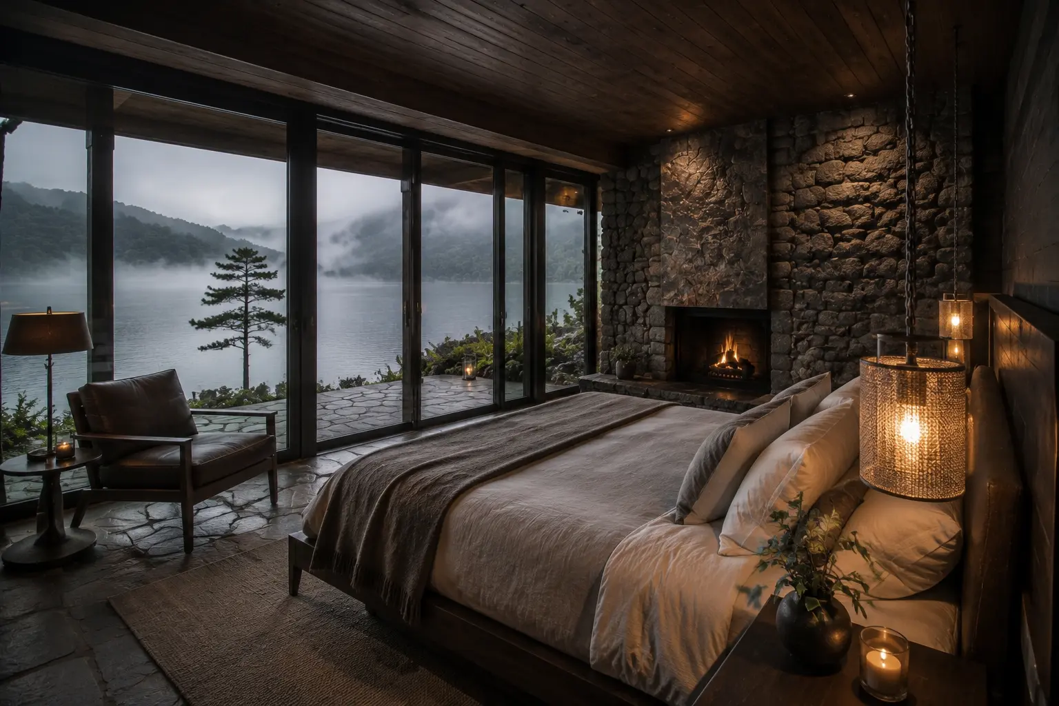 Biệt thự Hồ Sương 880 — Hiên ngoài trời — Home6D