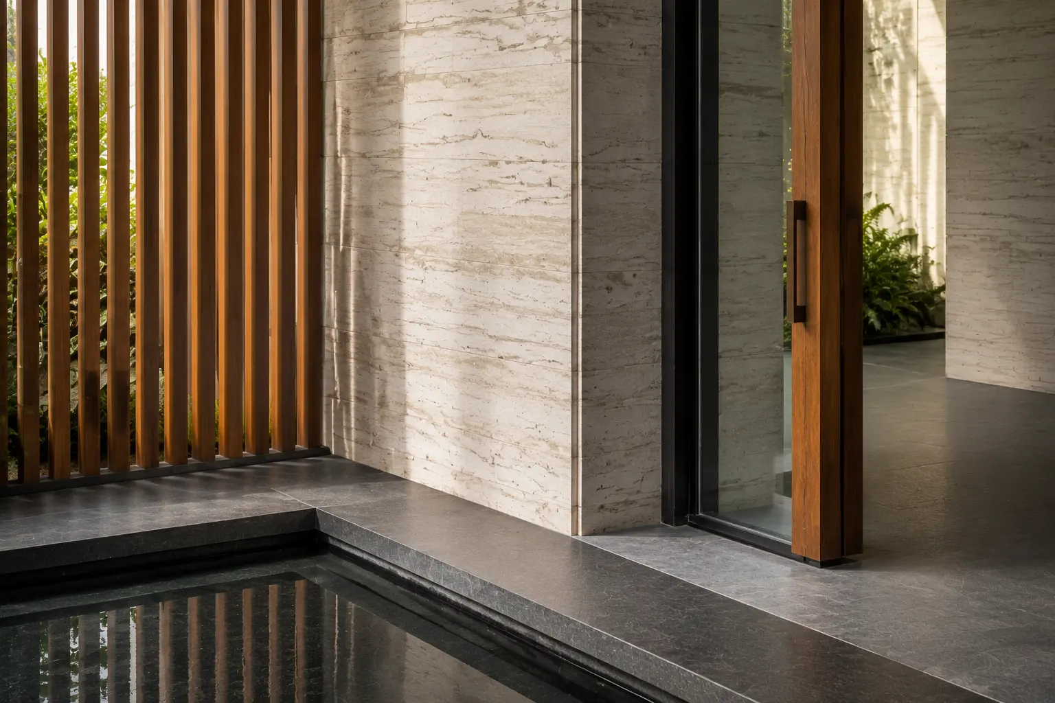 Nhà Sân Trong 620 — Chi tiết vật liệu — Home6D