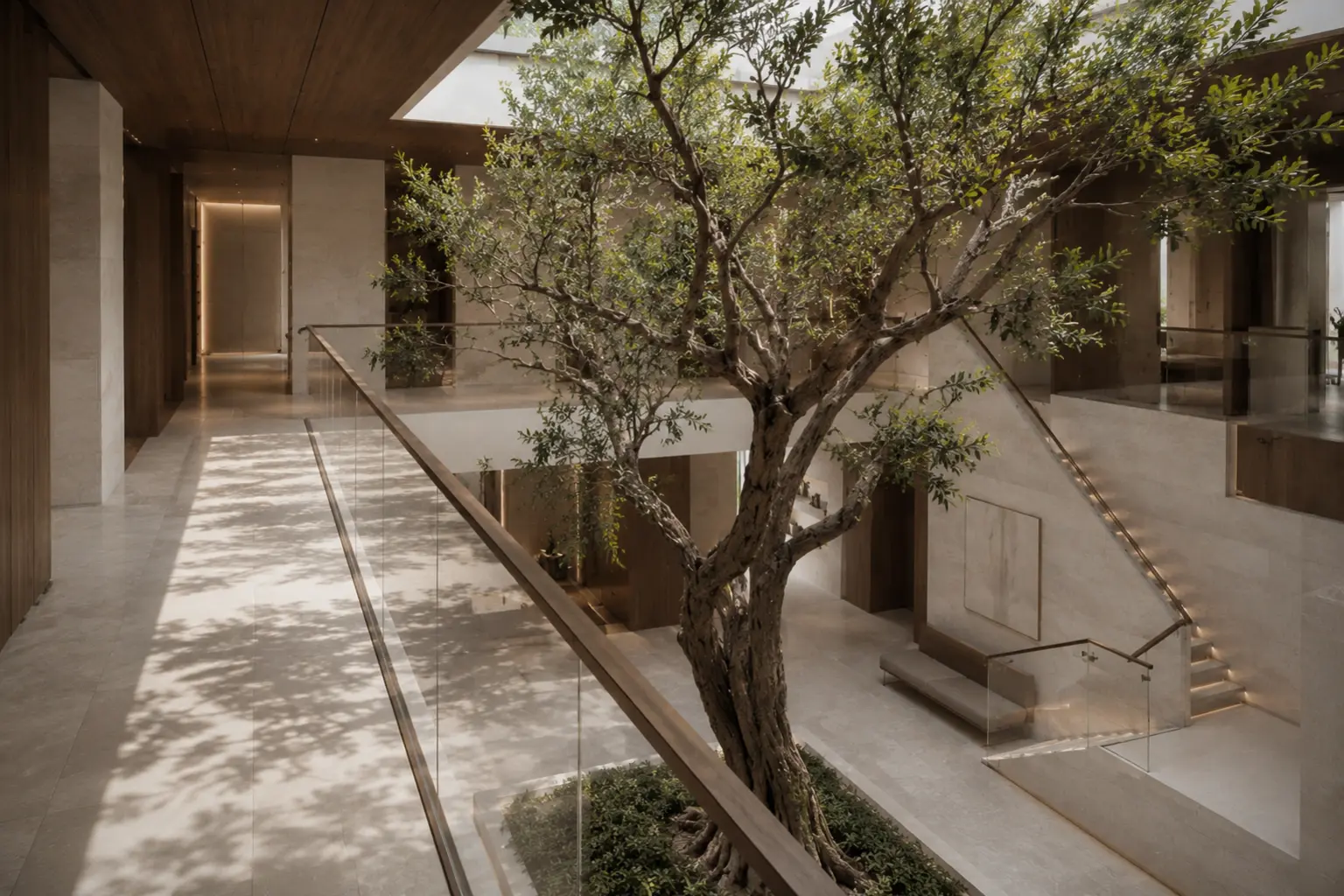 Oak Atrium Residence 760 — Phòng khách — Home6D