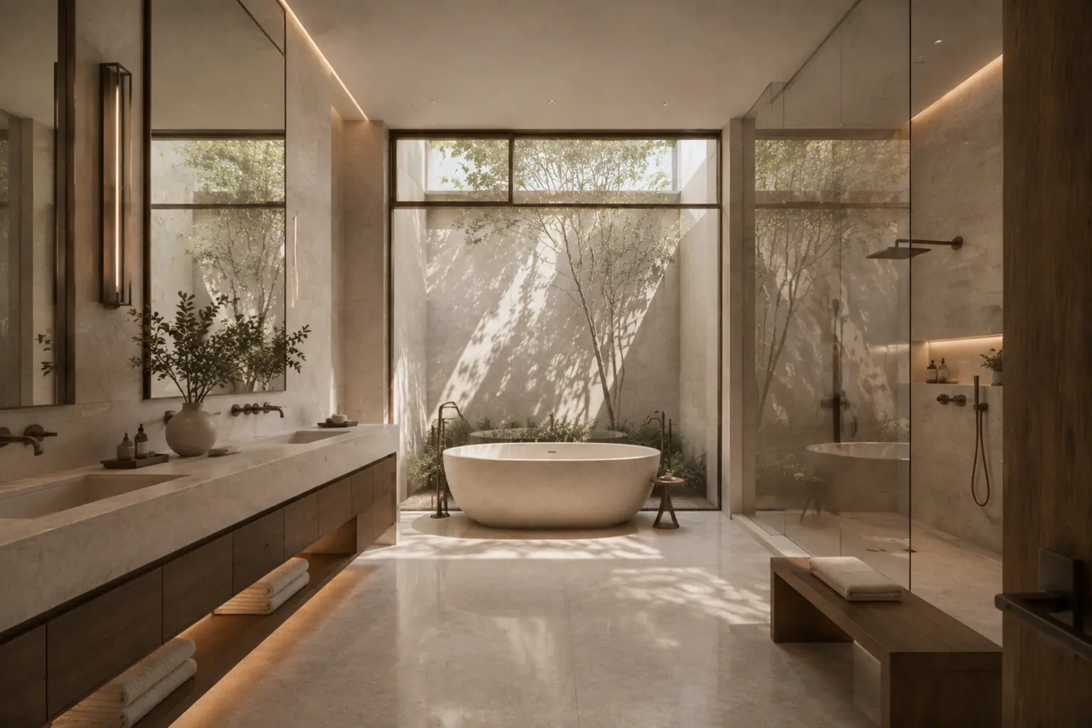 Oak Atrium Residence 760 — Phòng làm việc hoặc thư viện — Home6D