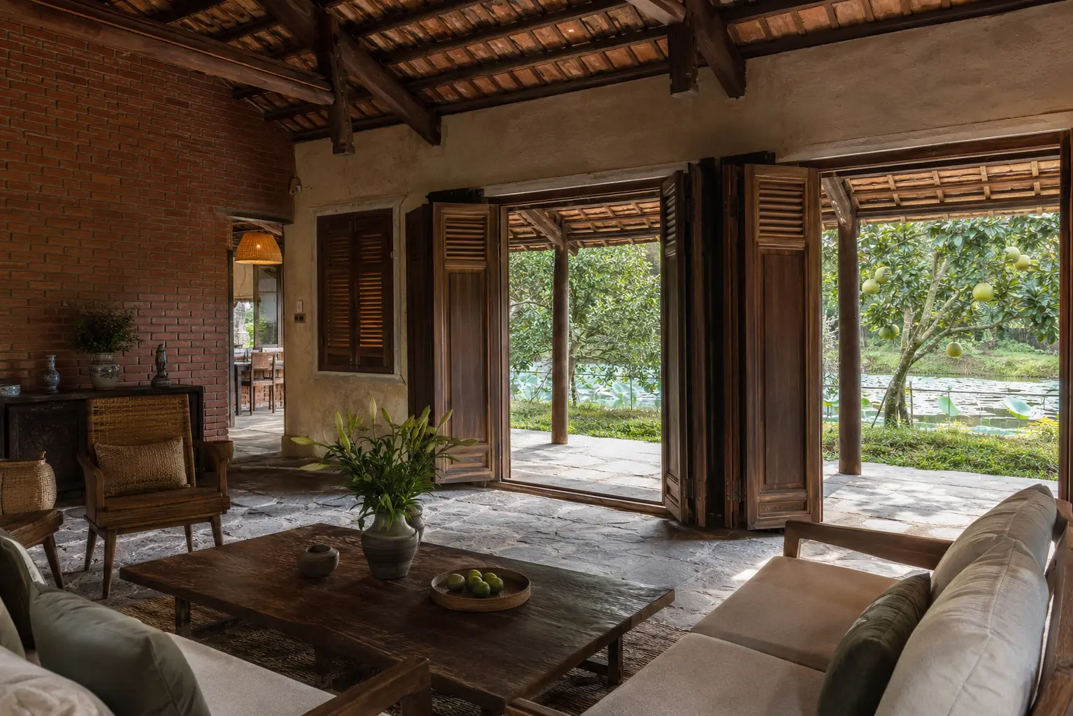 Orchard Veranda House 450 — Bếp và phòng ăn — Home6D