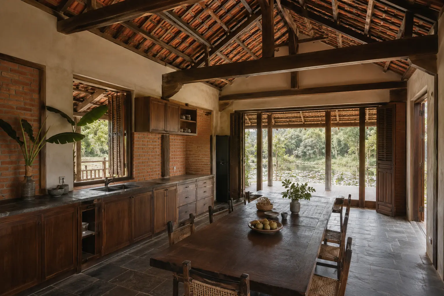 Orchard Veranda House 450 — Không gian chuyển tiếp — Home6D