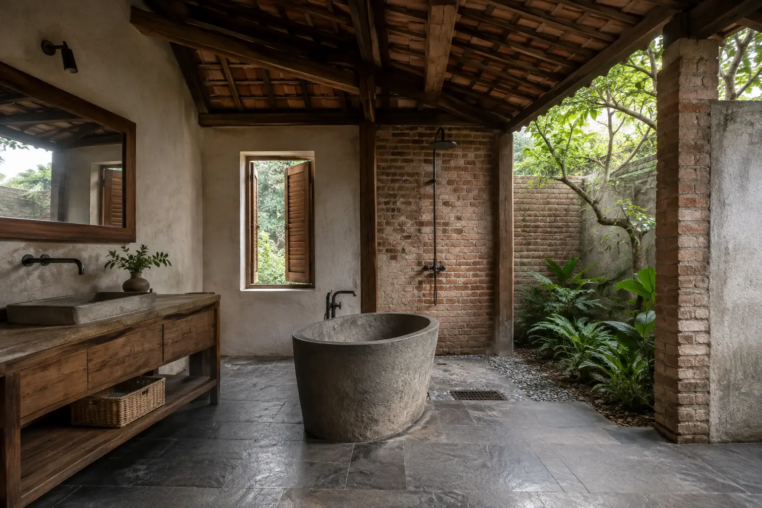Orchard Veranda House 450 — Phòng tắm thư giãn — Home6D