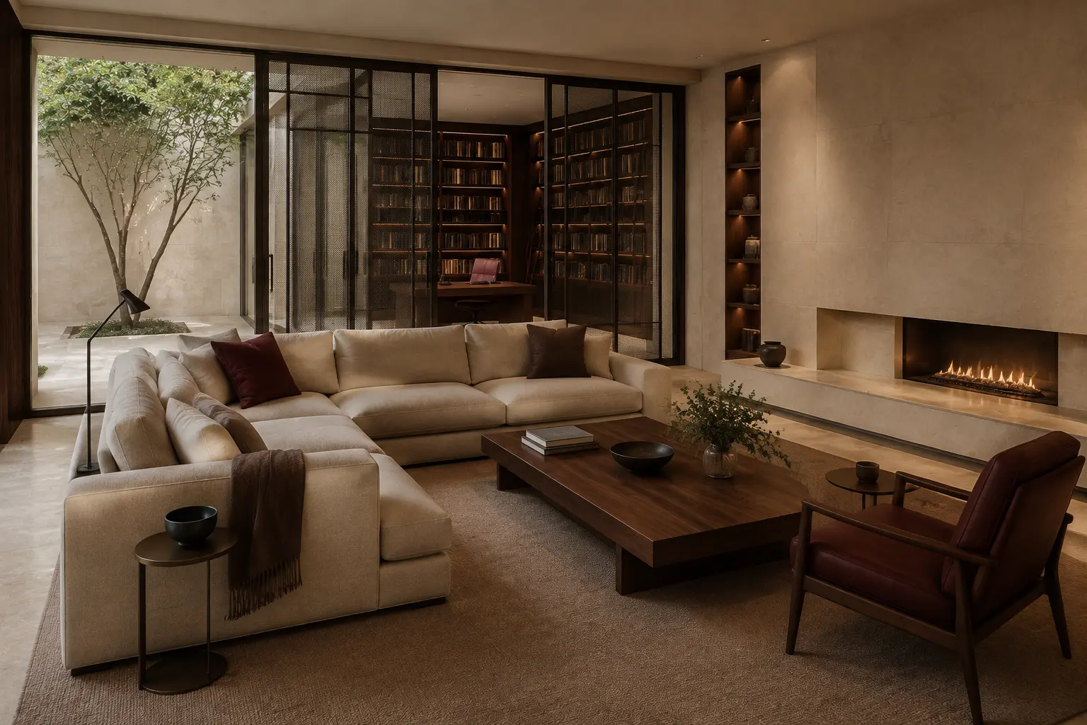 Private Library Suite 540 — Không gian giao thông — Home6D
