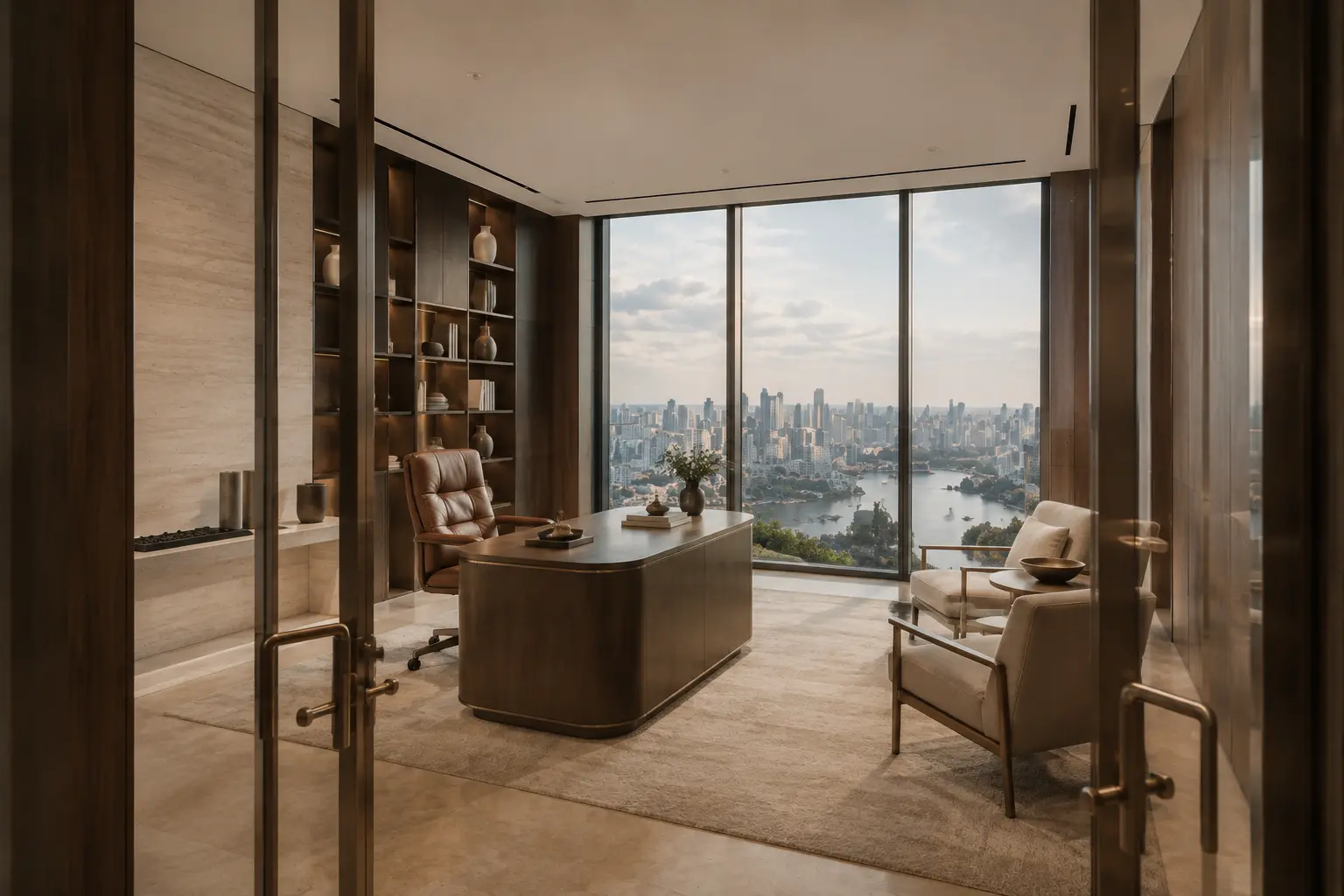 Quiet Luxury Penthouse 390 — Phòng tắm chính — Home6D
