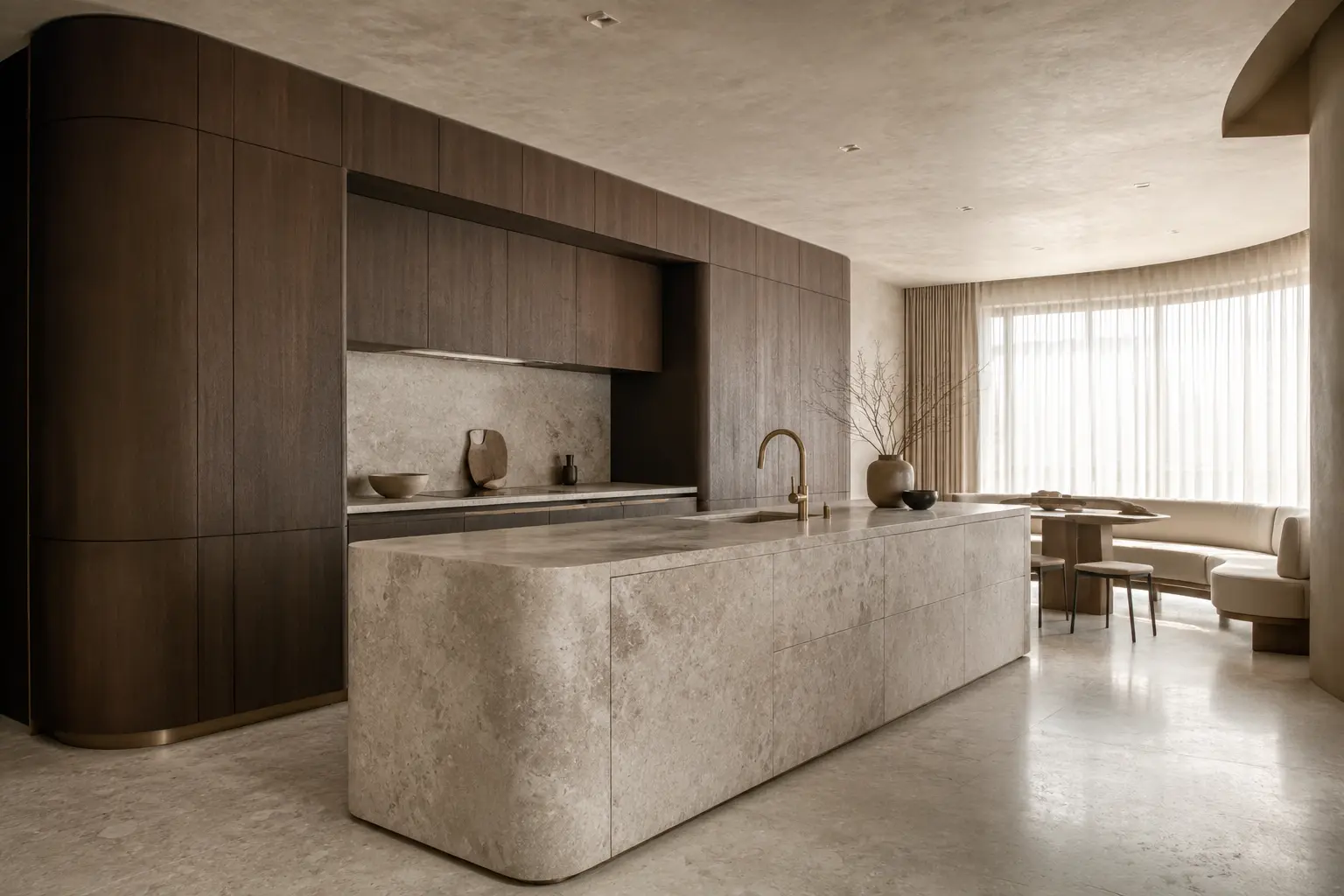 Nhà Đá & Lụa 620 — Không gian giao thông — Home6D