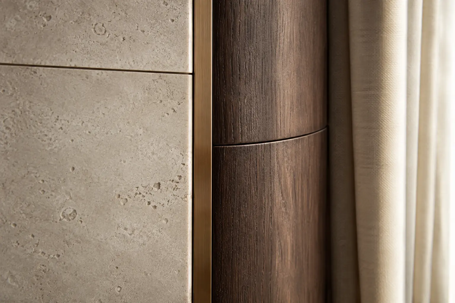 Nhà Đá & Lụa 620 — Chi tiết vật liệu và đồ bespoke — Home6D
