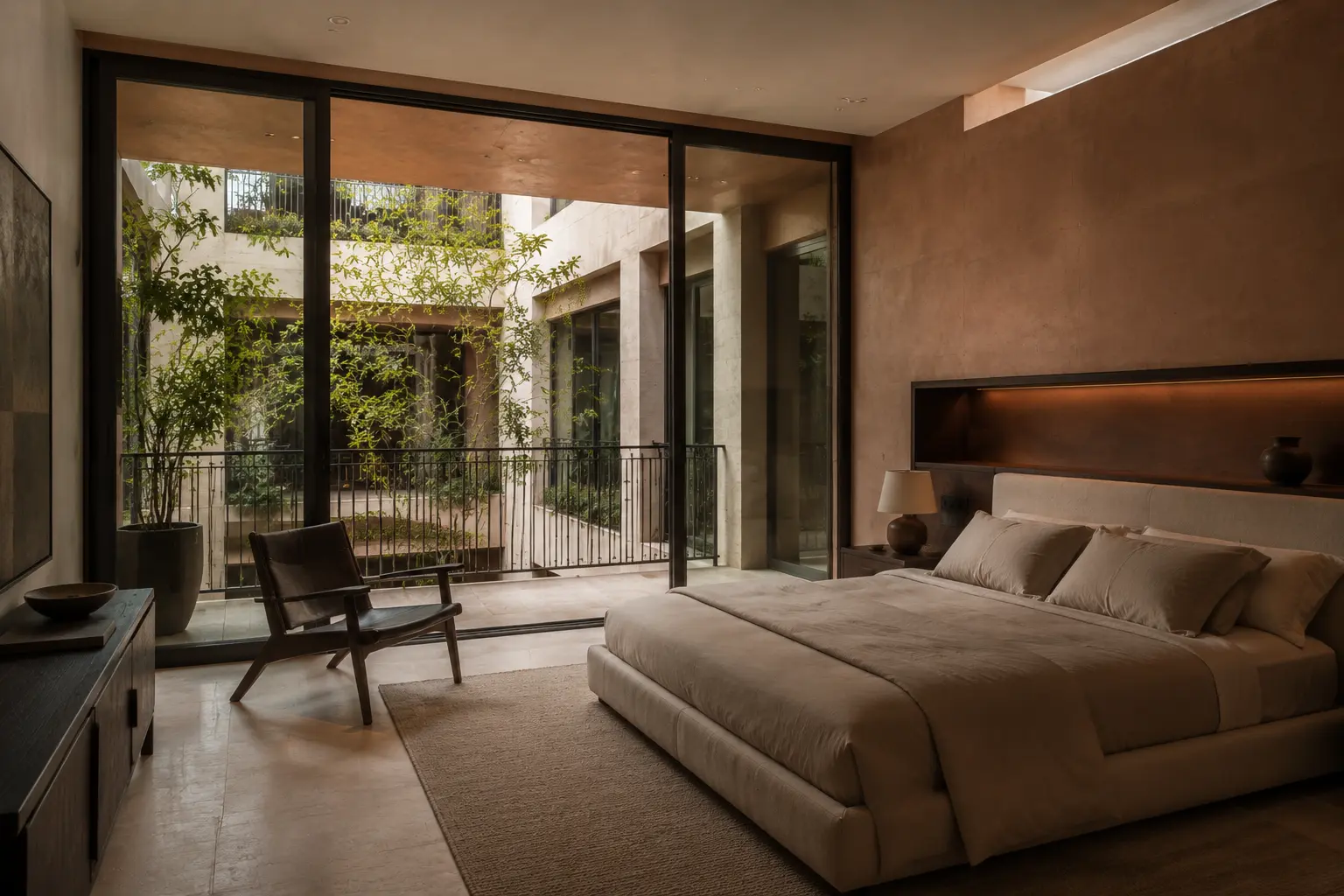 Nhà Phố Sân Tĩnh 470 — Phòng ngủ chính — Home6D