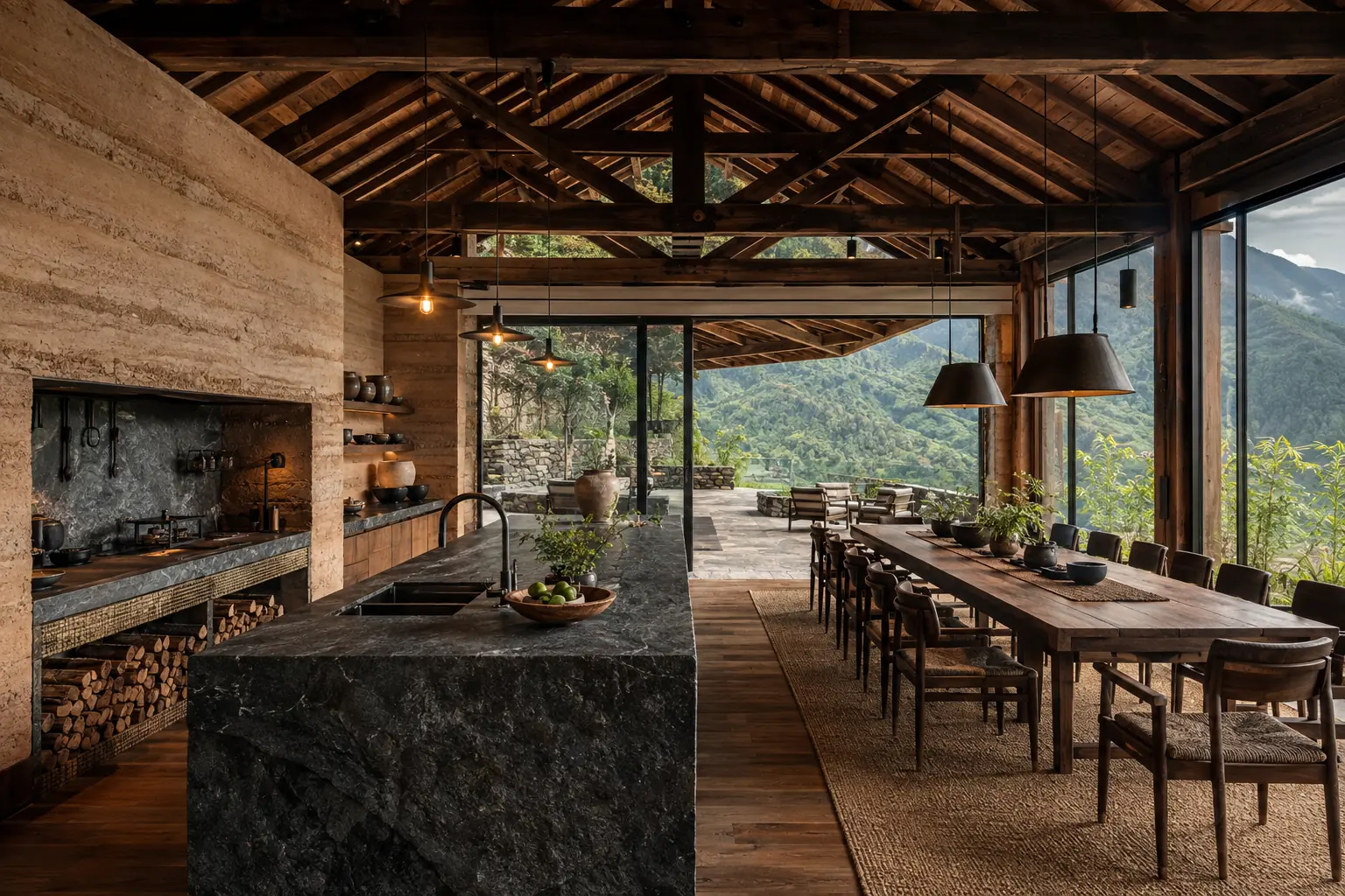 Nhà Nghỉ Thung Lũng 950 — Phòng tắm hoặc spa — Home6D