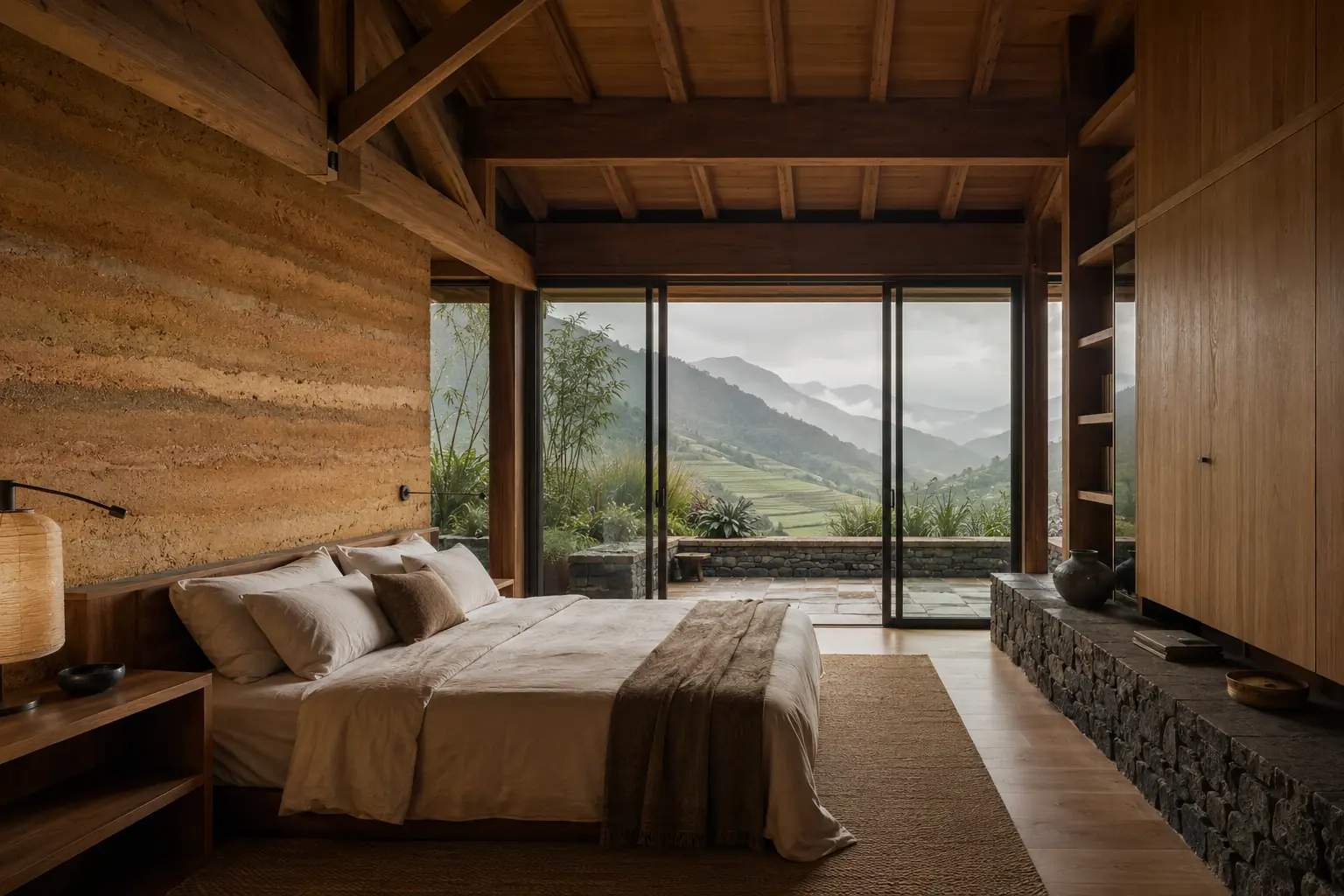 Nhà Nghỉ Thung Lũng 950 — Hiên ngoài trời — Home6D