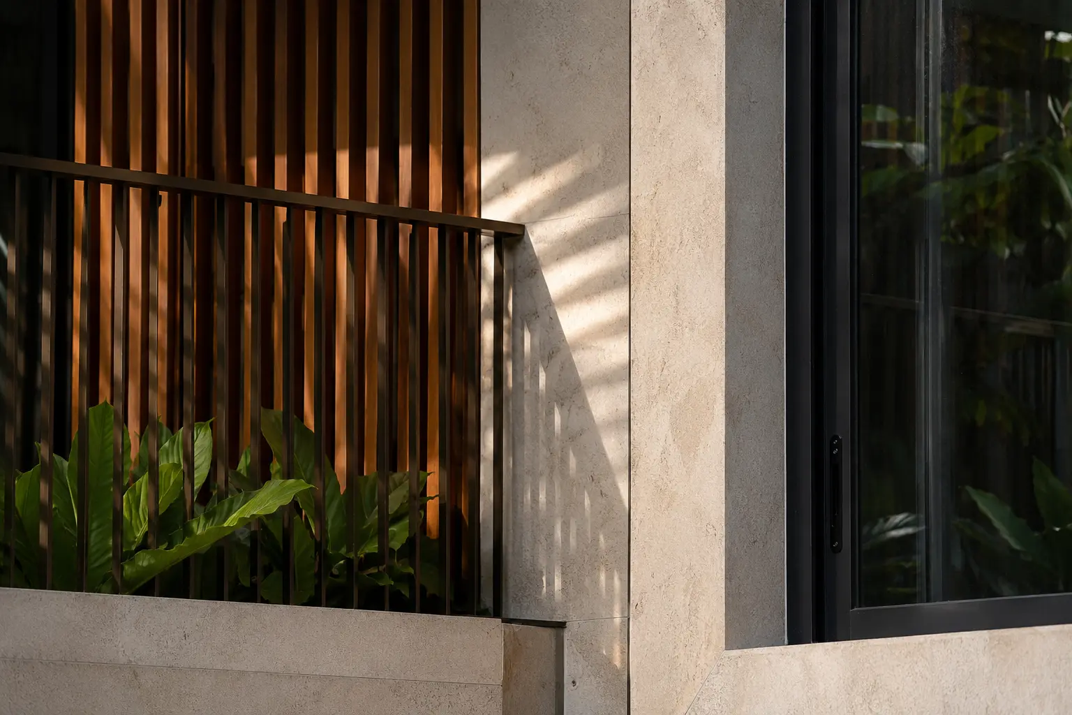Vertical Courtyard Home 410 — Chi tiết vật liệu — Home6D