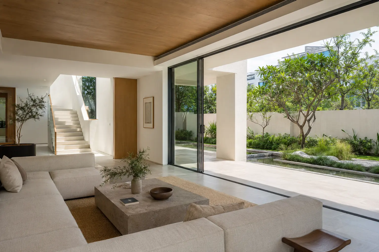 White Frame Residence 560 — Phòng khách — Home6D