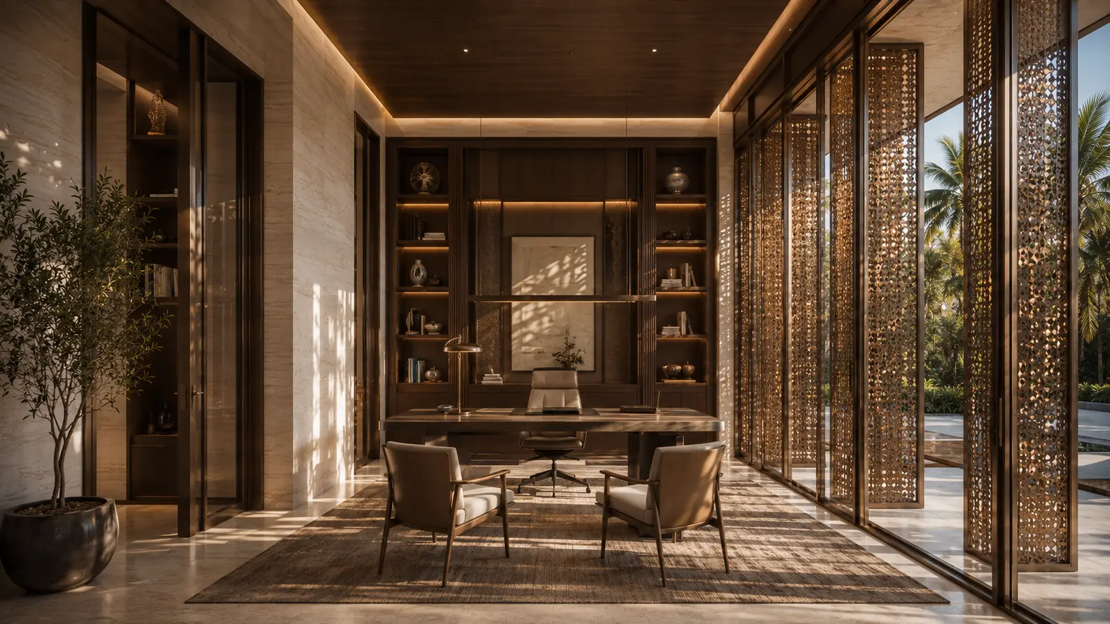 Bronze Screen Villa 840 — Phòng làm việc — Home6D