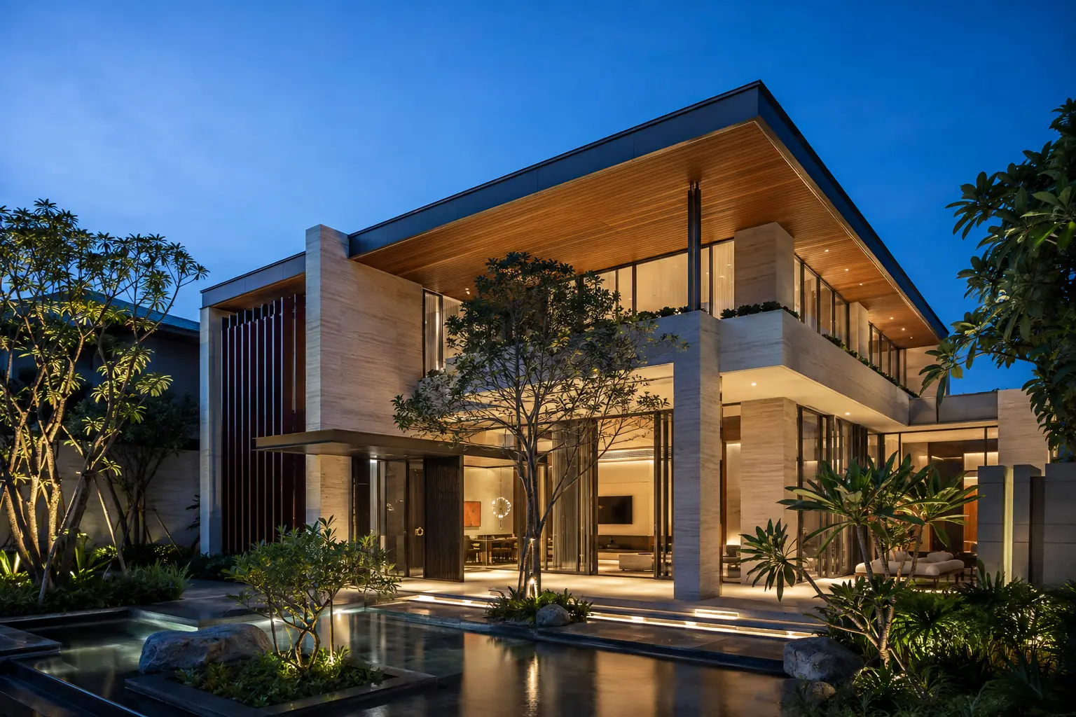 Ý tưởng Thiết kế biệt thự hiện đại cao cấp Home6D