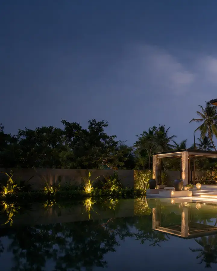 Góc chi tiết Tropical Courtyard Villa – Biệt thự sân vườn Home6D