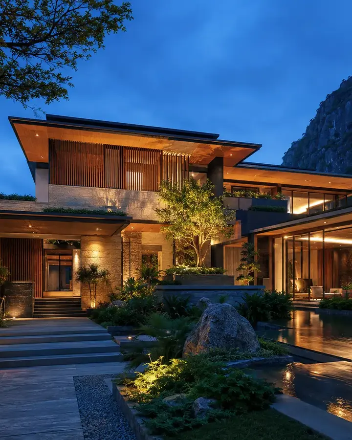 Góc chi tiết HD Tropical Villa – Biệt thự sân vườn Home6D