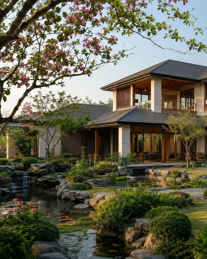 Góc chi tiết Koi Garden Residence – Biệt thự sân vườn Home6D