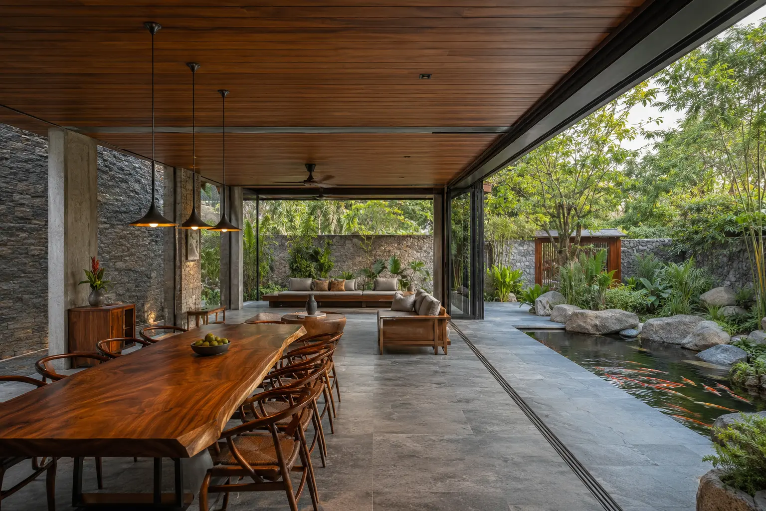 Garden Living Pavilion – Không gian sân vườn Home6D