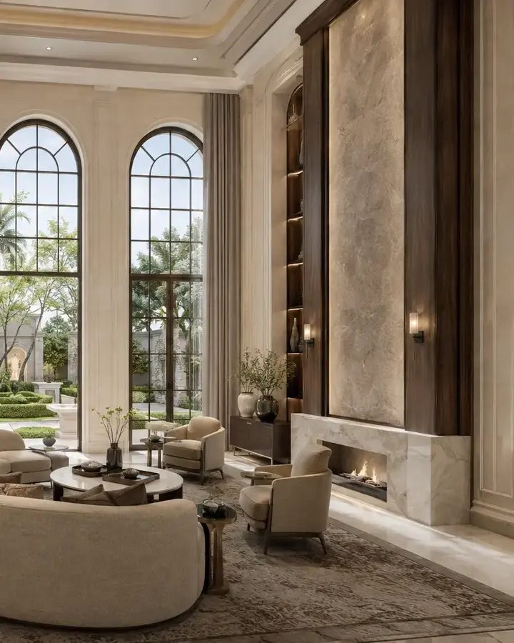 Góc chi tiết Ivory Salon Residence – Nội thất villa Home6D