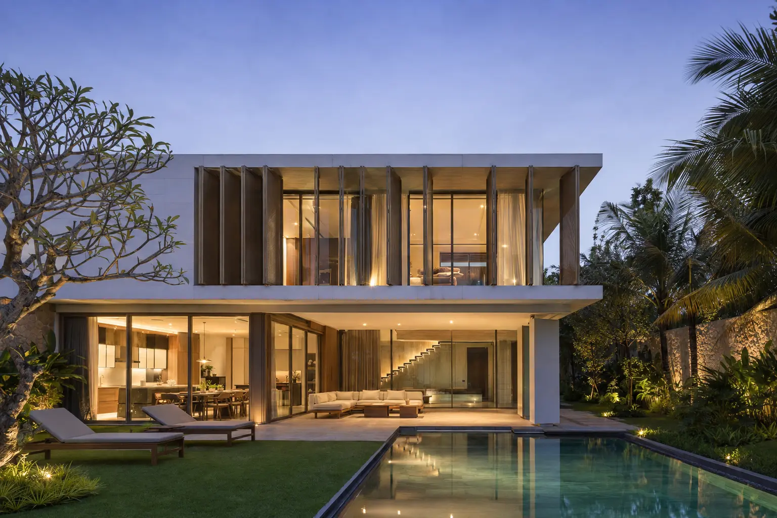 Lakeside Courtyard Villa – Biệt thự hiện đại Home6D