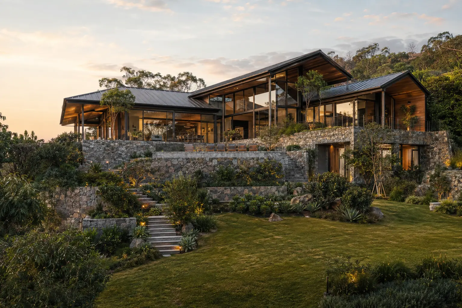 Stone Horizon House – Biệt thự hiện đại Home6D