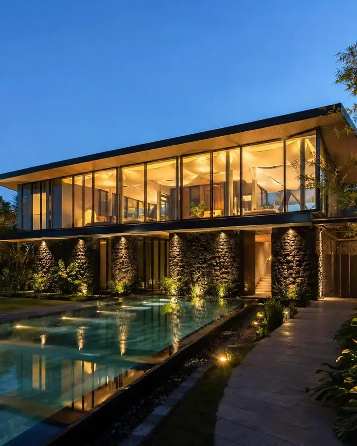 Góc chi tiết Basalt Bamboo Villa – Biệt thự hiện đại Home6D