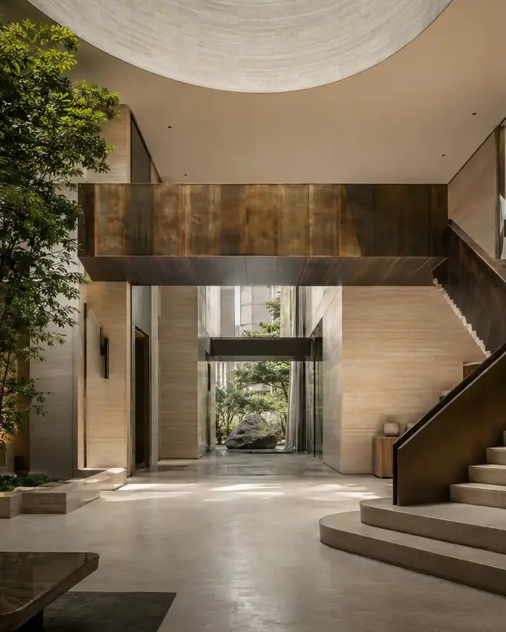 Góc chi tiết Monumental Atrium – Không gian cao cấp Home6D