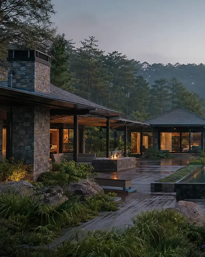 Góc chi tiết Highland Lake Retreat – Biệt thự nghỉ dưỡng Home6D