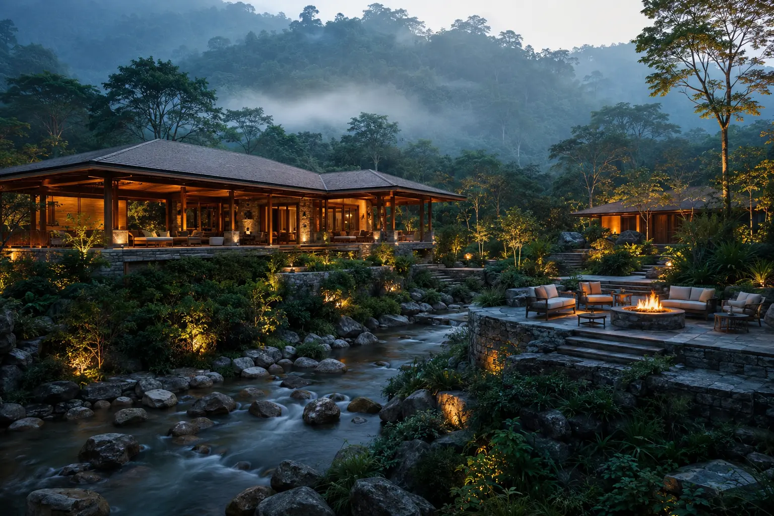 Forest Stream Retreat – Biệt thự nghỉ dưỡng Home6D