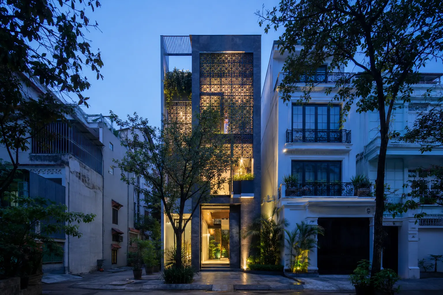 Bronze Veil Townhouse – Nhà phố cao cấp Home6D