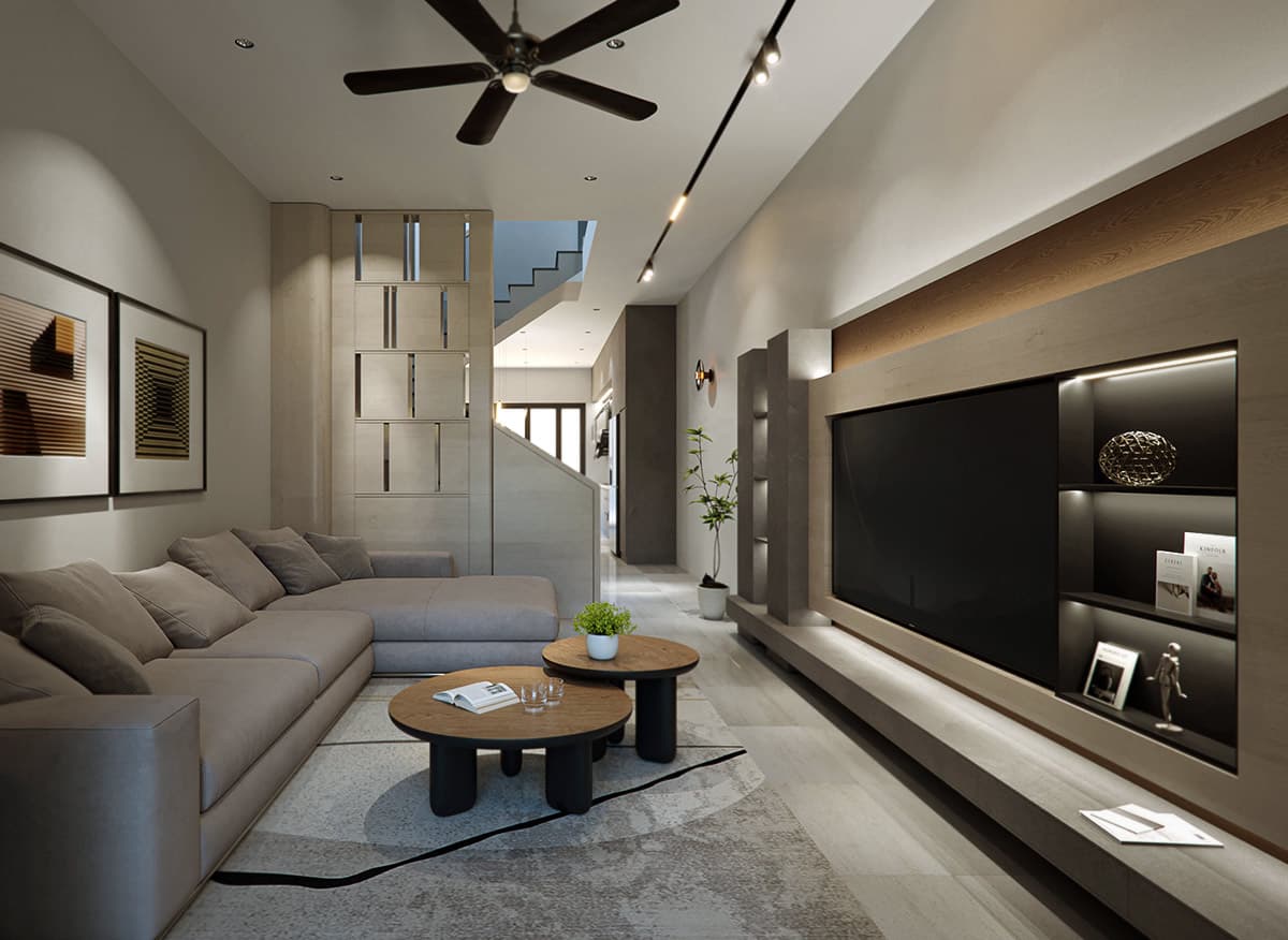 Quy trình thiết kế nội thất nhà phố, biệt thự tại Home6D