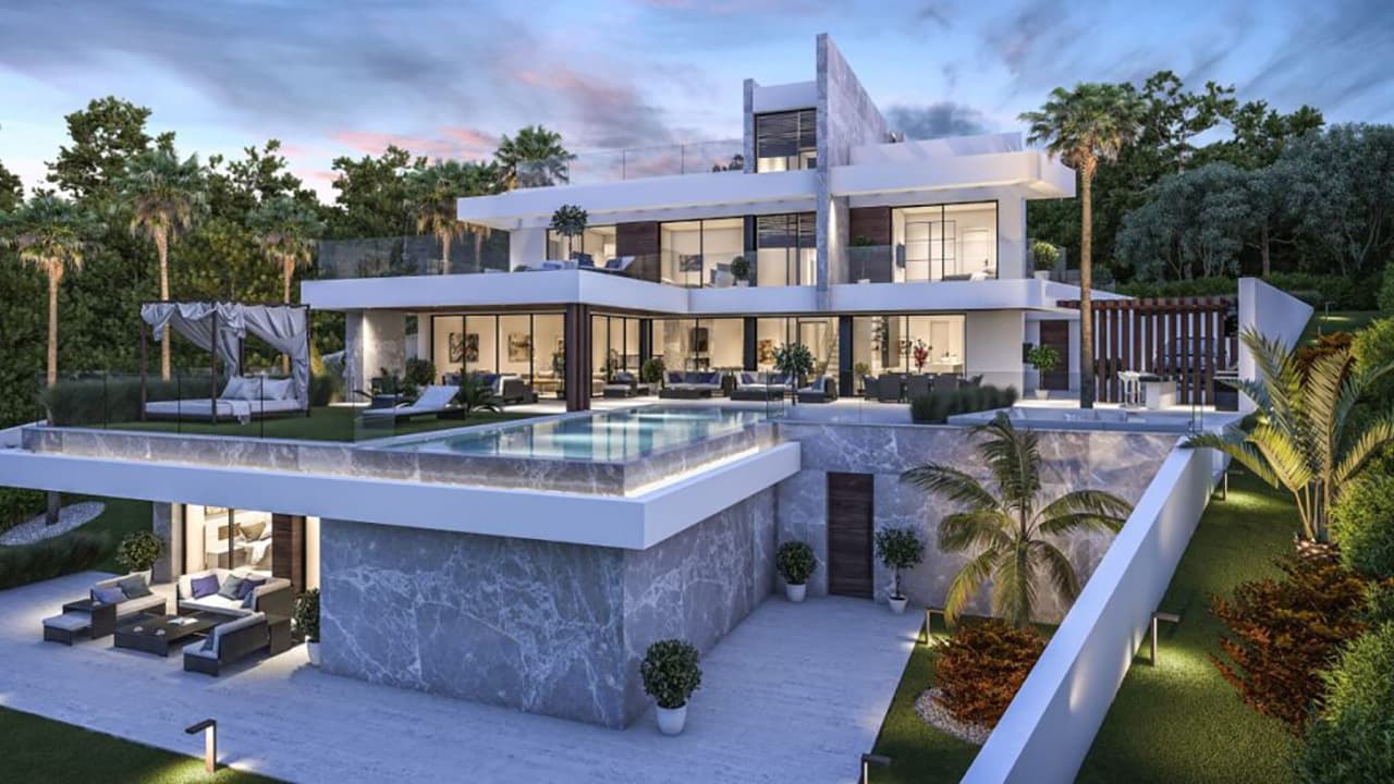 Mẫu biệt thự có hồ bơi không gian mở thoáng mát