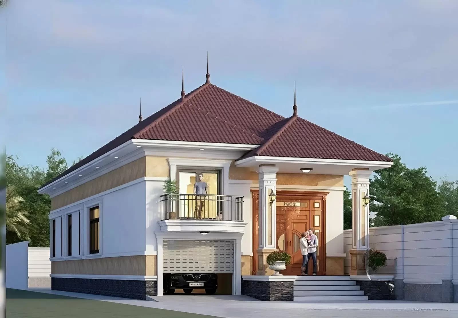 Những đặc điểm nhận diện nhà cấp 4 mái Nhật hiện đại