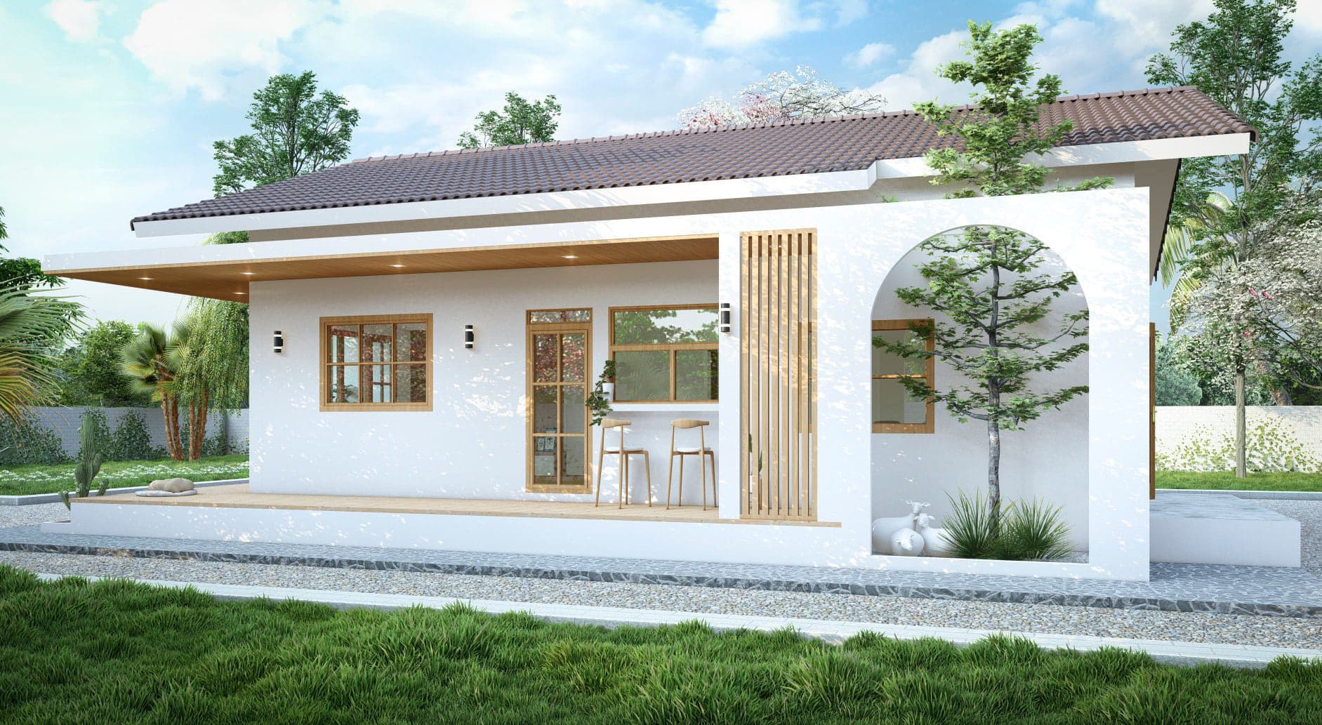 Xu hướng thiết kế nhà vườn nhỏ đẹp hiện nay