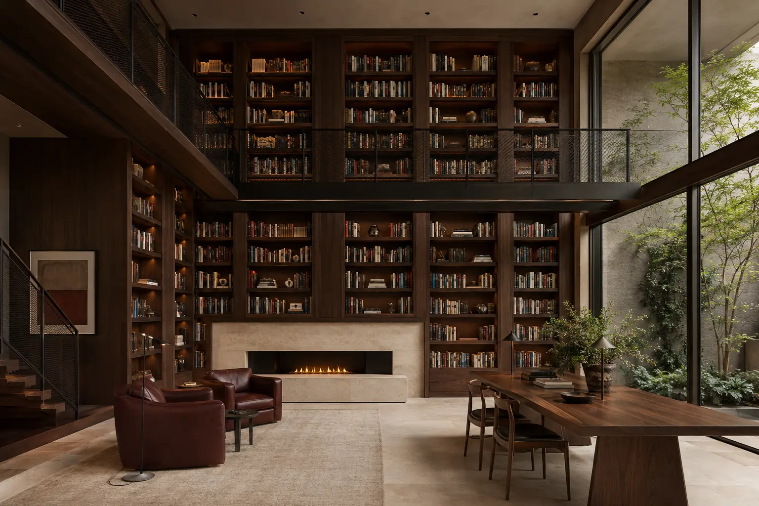 Private Library Suite 540 — Không gian chủ đạo — Home6D