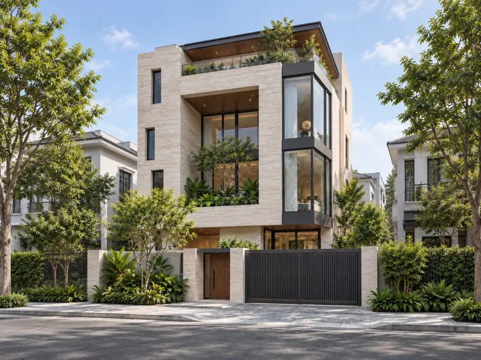 Biệt thự Nhịp Gỗ 540 – Home6D