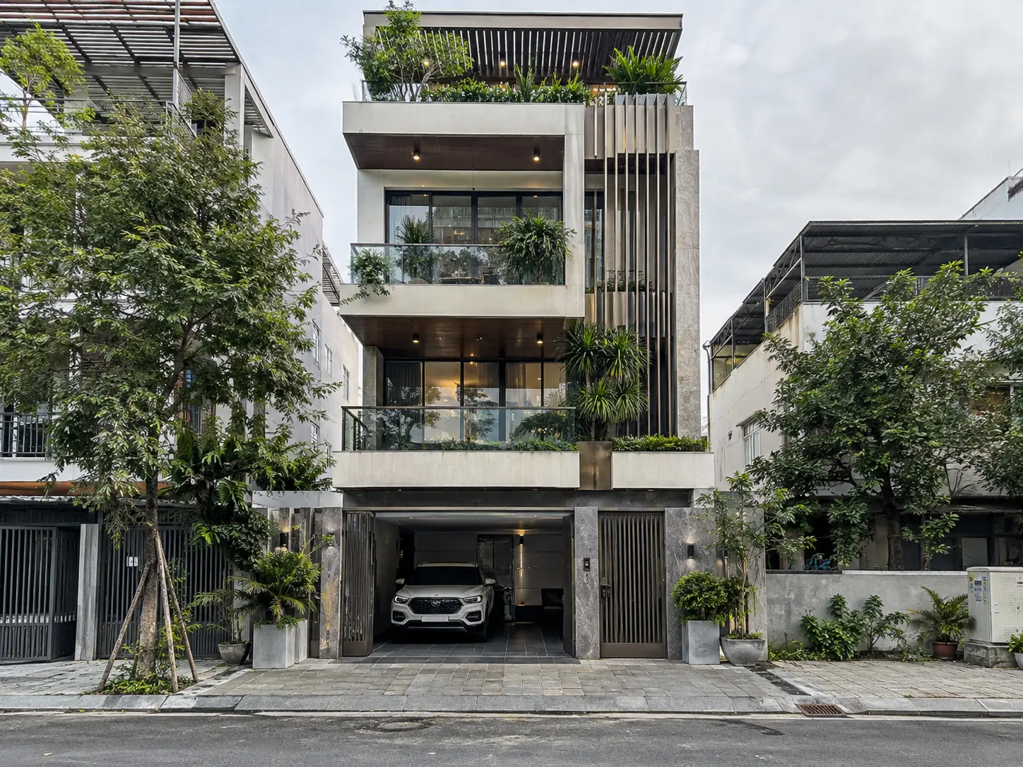 Biệt thự An Phúc 540 – biệt thự hiện đại 3 tầng do Home6D phát triển