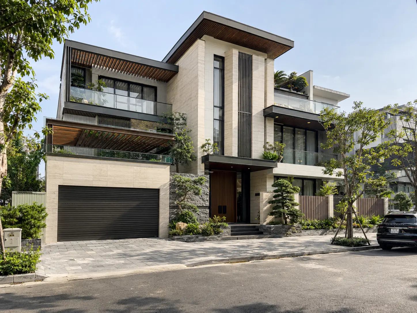 Biệt thự Nhật Quang 610 – biệt thự hiện đại 3 tầng do Home6D phát triển