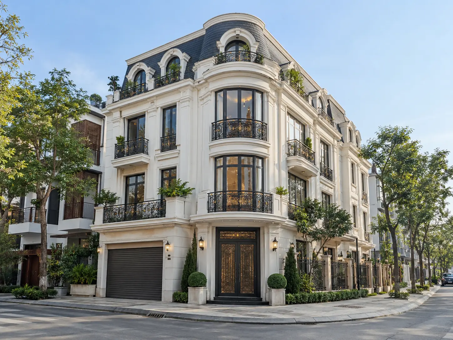 Château Minh Nguyệt 720 – biệt thự tân cổ điển 3–4 tầng do Home6D phát triển