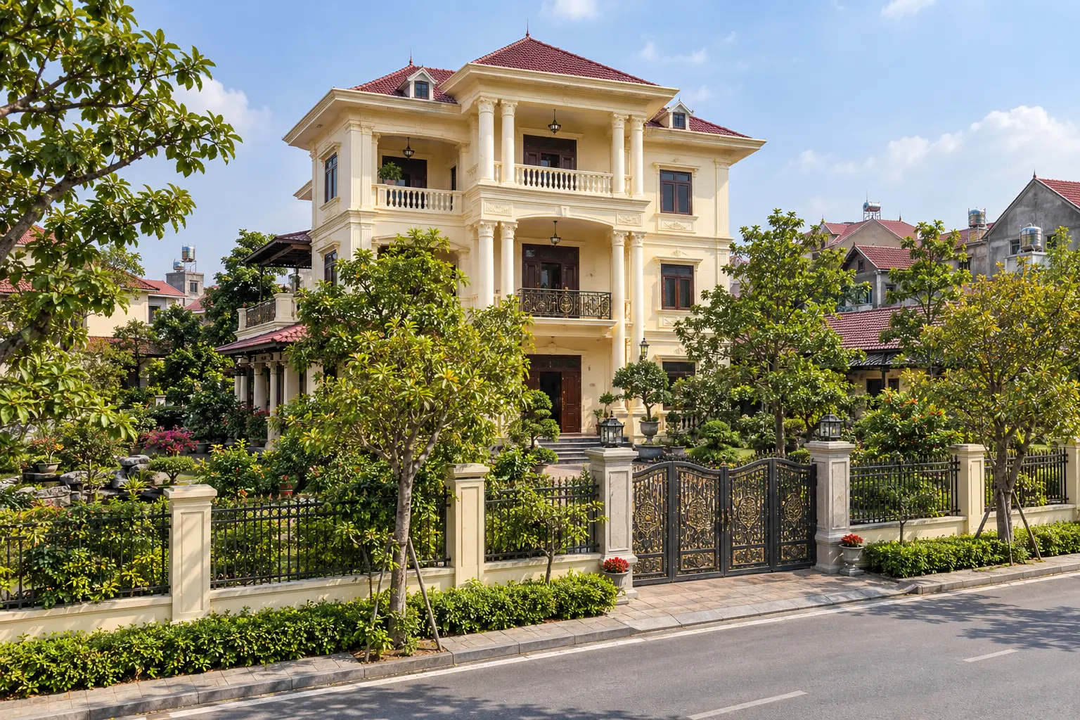 Dinh thự Hoàng Gia — Biệt thự tân cổ điển Home6D